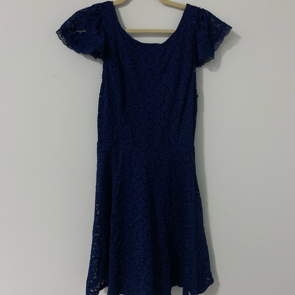 Blue Lace Dress